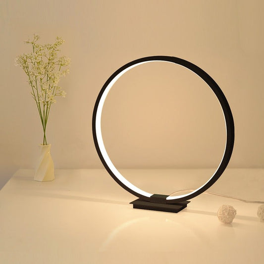 Round Nordic Desk Lamp