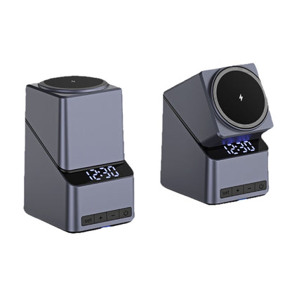 Touch Rotation Charger With Clock